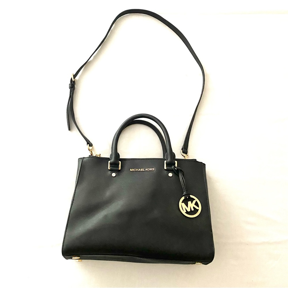 Michael Kors Saffiano Leather Satchel